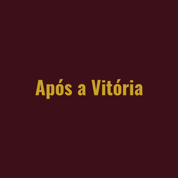 Após a vitória